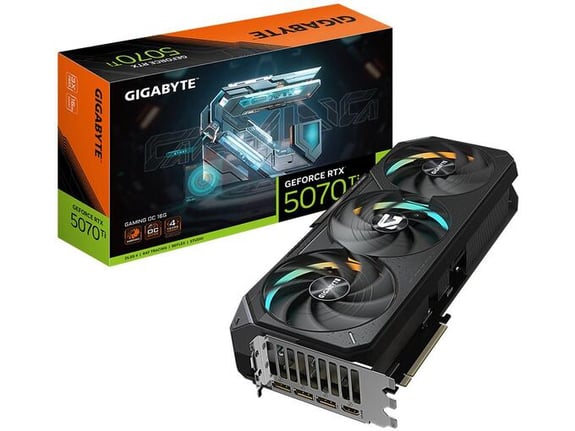 GIGABYTE grafična kartica GeForce RTX 5070 Ti GAMING OC 16GB GDDR7, GV-N507TGAMING OC-16GD