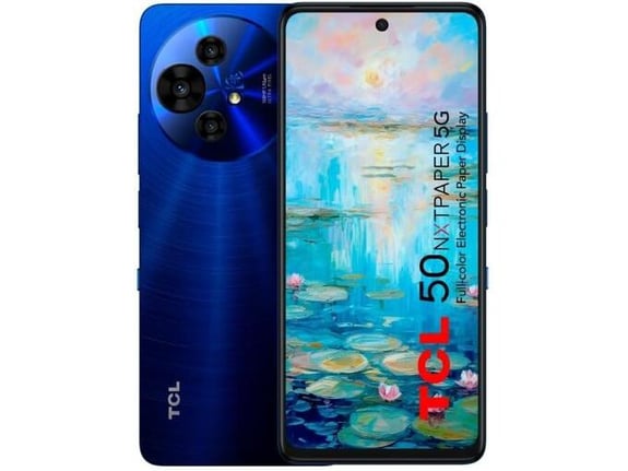 TCL pametni telefon 50 NXTPAPER, 4G, 8GB/256GB, modra, T702D