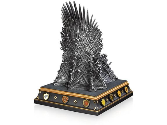 NOBLE COLLECTION game of thrones iron throne držalo za knjige