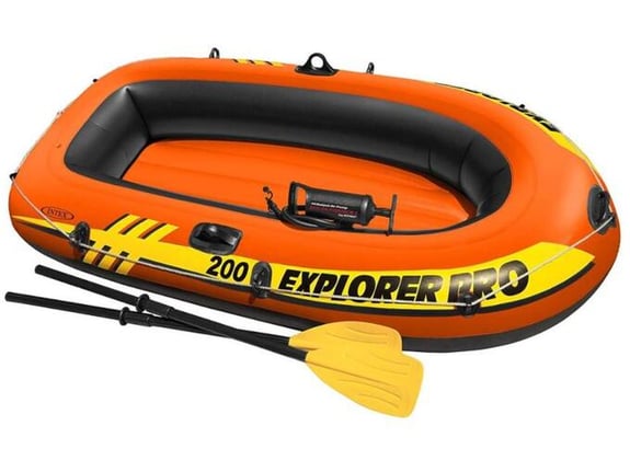 INTEX napihljiv čoln EXPLORER PRO 200, 196 cm