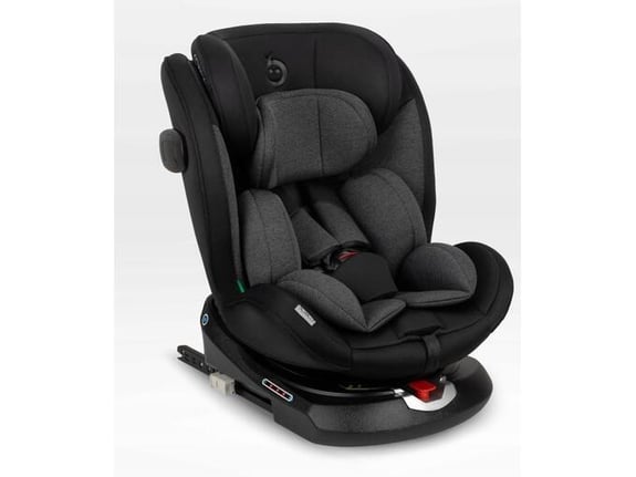 MOMI otroški avtosedež Emi, Isofix, črn