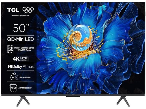 TCL UHD QD-Mini LED TV sprejemnik 50C6KS, 127 cm