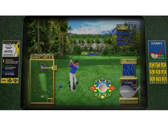 ATARI golden tee arcade classics (playstation 5)