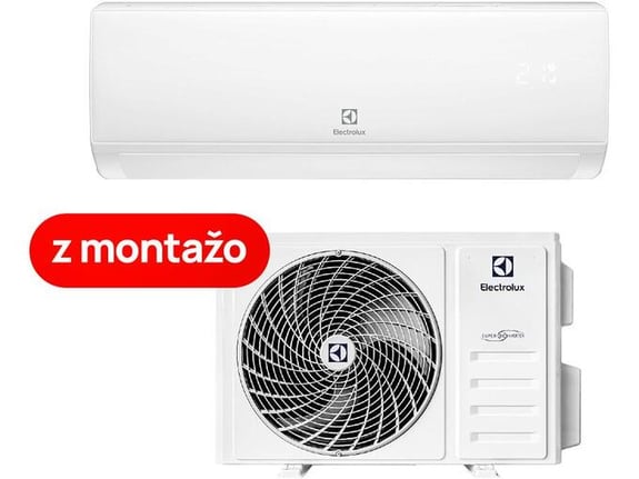 ELECTROLUX klimatska naprava z montažo EACS/I-12HTP/N8 EEC, 3.4 kW