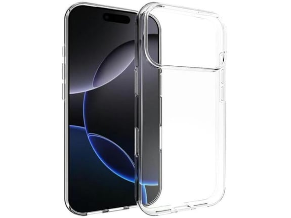 CHAMELEON ovitek za gumiran TPUA Apple iPhone 17 Pro Max, prozoren