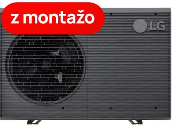 LG toplotna črpalka zrak/voda Therma V Monoblok R32 S II HM163MRS.UB40, 16 kW