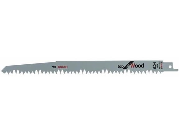BOSCH PROFESSIONAL list za sabljasto žago za les, 240 mm, 5 TPI, 25 kos, 2608650465