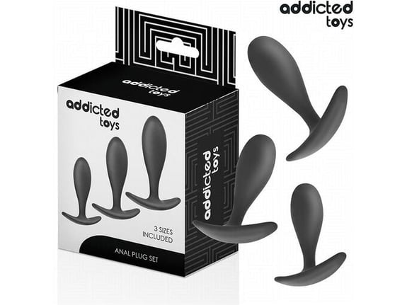 ADDICTED TOYS ANAL Komplet Analnih Čepov Addicted Toys Model Ii