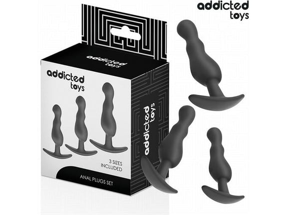 ADDICTED TOYS ANAL Komplet Analnih Čepov Addicted Toys Model Iii