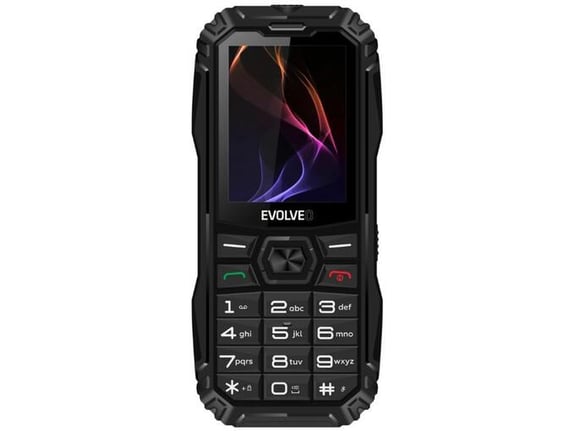 Evolveo GSM aparat MaxPhone A1 Dual SIM - črne barve