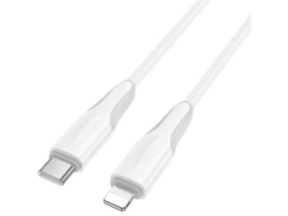 BOROFONE podatkovni kabel BX119 Type C - Lightning 27W 1m - bel