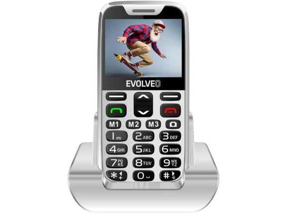 Evolveo GSM aparat EasyPhone XR - Bele barve