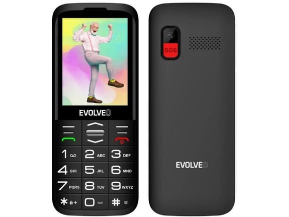 Evolveo SM aparat Easyphone XO - Črne barve