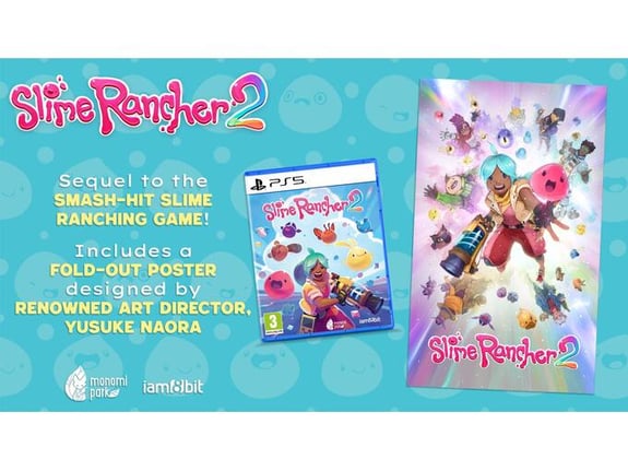 IAM8BIT Slime Rancher 2 + zložljiv plakat + digitalna glasbena podlaga, Blu-ray