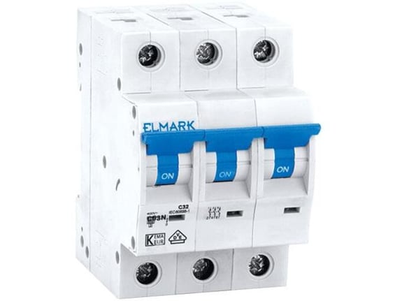 Elmark avtomatski odklopnik 3P 16A/B 6kA