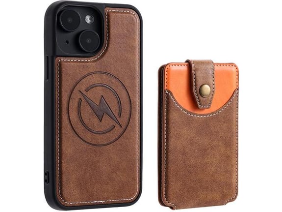 CHAMELEON ovitek za usnjen TPUL Chester Apple iPhone 15, rjav