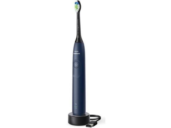 PHILIPS sonična električna zobna ščetka Sonicare 5300 HX7103/01, mornarsko modra