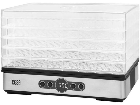 TEESA sušilec sadja in zelenjave TSA3032, 400 W, 5 pladnjev, stojalo, konvekcija