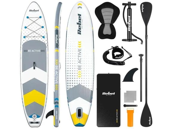 REBEL sup deska Active RBA-4501-WH, 11'6, 350cm