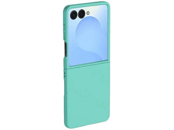 CHAMELEON ovitek za PC 84PC Samsung Galaxy Z Flip 7 5G, turkizen