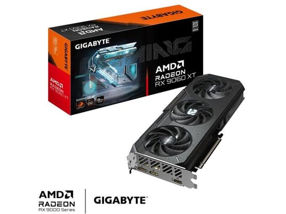 GIGABYTE grafična kartica Radeon RX 9060 XT GAMING OC 8G 8GB GDDR6, GV-R9060XTGAMING OC-8GD