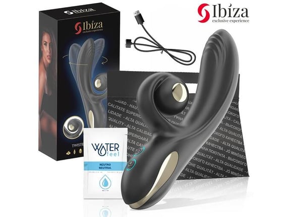IBIZA Vibrator Rabbit Twister Stimulator & Rotation