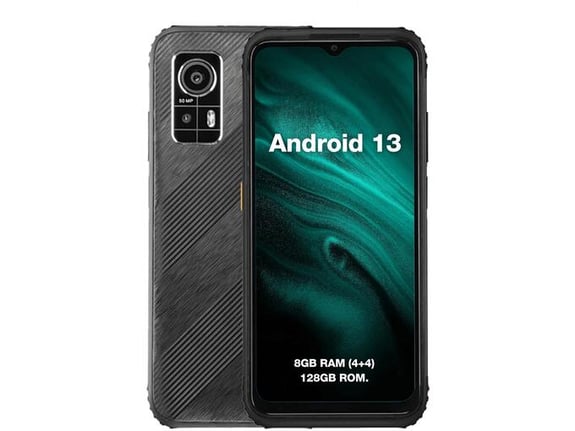 AGM odporni pametni telefon H6 Lite 4G 4+4GB/128GB DS Android 13, Kamera 50MP dual AI - črn
