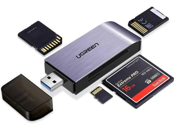 UGREEN čitalec spominskih kartic 50541, USB 3.0