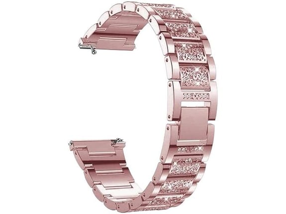 CHAMELEON kovinski pasček za pametno uro, 22mm, roza