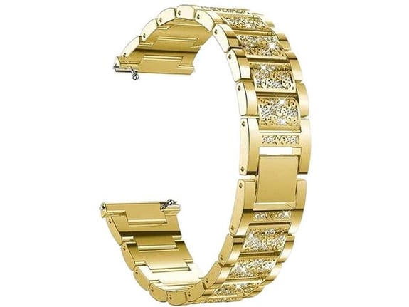 CHAMELEON kovinski pasček za pametno uro, 20mm, zlata