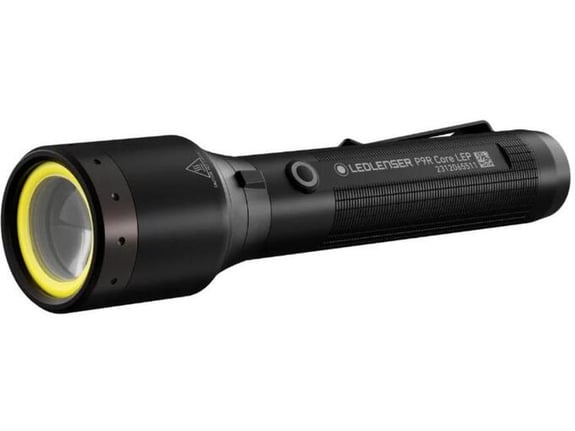 LEDLENSER ročna baterijska svetilka P9R Core LEP, 1000 lm, črna