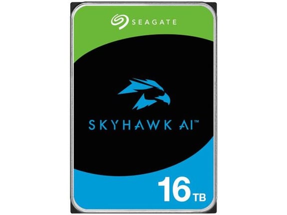 SEAGATE vgradni 3,5 HDD disk SkyHawk AI/16TB/6 Gb/s/ST16000VE004