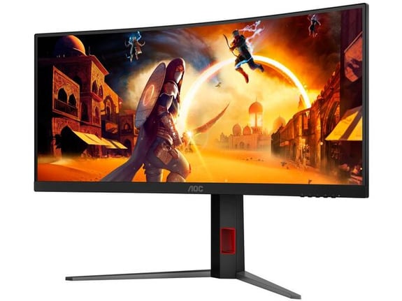 AOC ukrivljen gaming monitor CU34G4Z, 34 inch