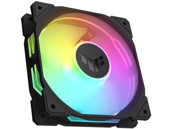 ASUS ventilator TUF Gaming TR120, 120mm, ARGB, črna
