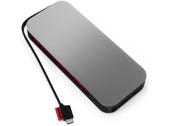 LENOVO powerbank Go USB-C, 40ALLG2WWW, 20.000 mAh, 65 W, grom črna