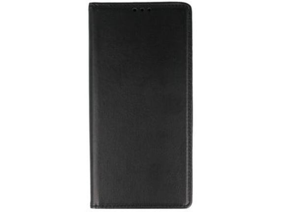ONASI Velvet usnjena preklopna torbica za Samsung Galaxy A17 - črna