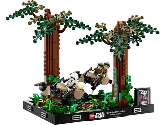 LEGO 75353 Star Wars: Diorama Lov z dirkalniki na Endorju