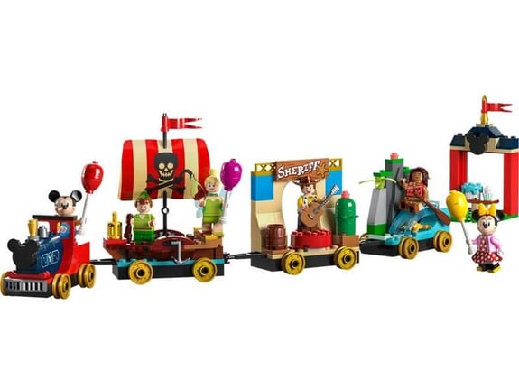 LEGO 43212 Disney: praznični vlak (Disney 100 Anniversary)