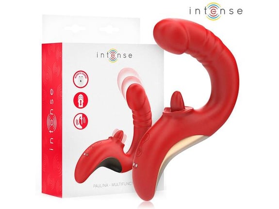 INTENSE Vibrator Paulina U Shape Red