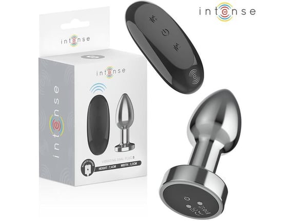 INTENSE Vibracijski Analni Čep Metal Small