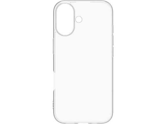 CHAMELEON ovitek za gumiran TPU Apple iPhone 17, prozoren svetleč