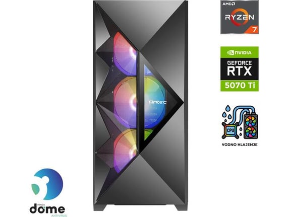 ANNI gaming namizni računalnik Gamer Extreme R7 9700X/Ryzen 7 9700X/32GB/2TB SSD/RTX 5070 Ti