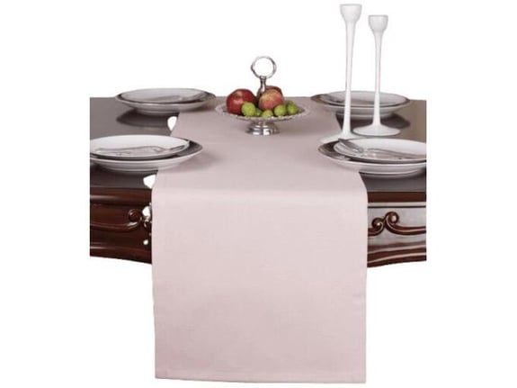 PRIRESA namizni Tekač PLAIN ROZA, 40 x 170 cm
