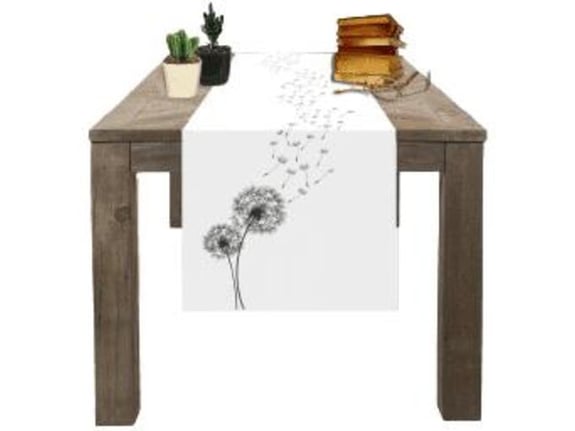 PRIRESA namizni Tekač DANDELION, 45 x 150 cm