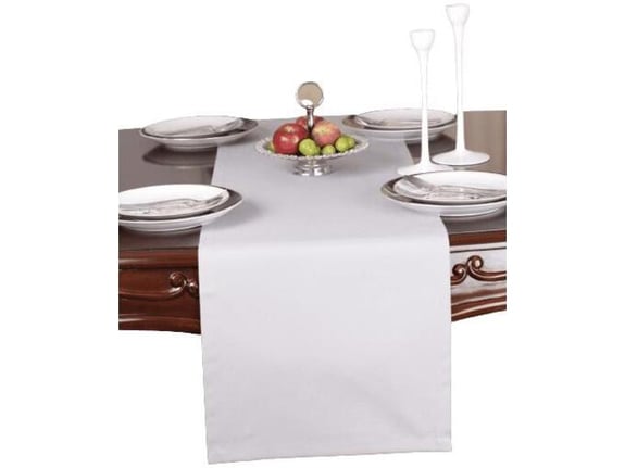 PRIRESA namizni Tekač PLAIN SIVA, 40 x 170 cm