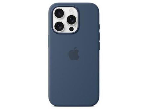 APPLE silikonski ovitek za iPhone 16 Pro, temno modra, MYYK3ZM/A