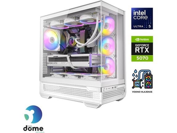 ANNI gaming namizni računalnik Gamer Extreme 5 245KF Ultra 5 245KF/32GB/2TB SSD/RTX 5070