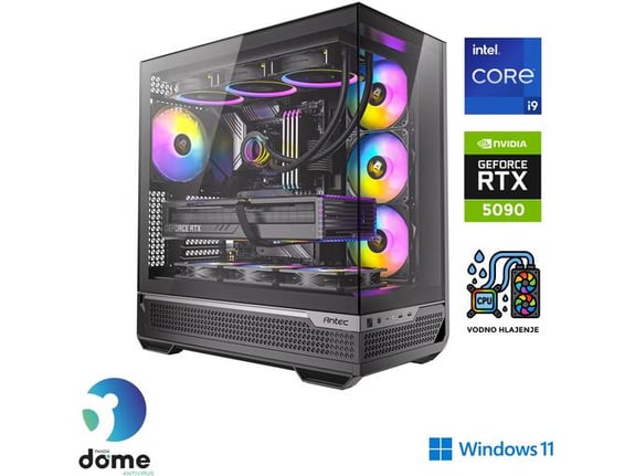 ANNI gaming namizni računalnik Gamer Elite i9-14900KF/64GB/2TB SSD/Windows 11 Home/RTX 5090