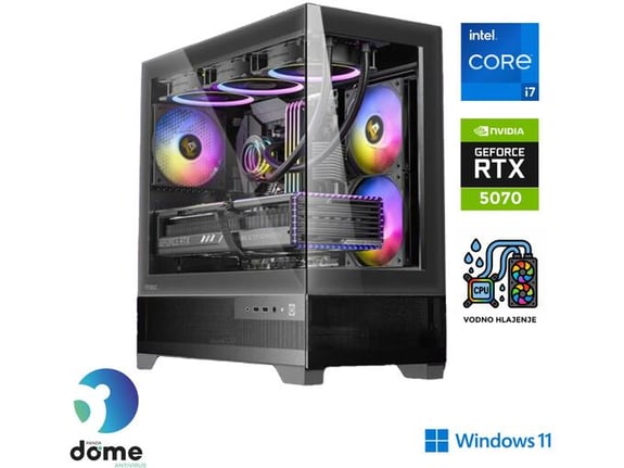 ANNI gaming namizni računalnik Gamer Extreme i7-14700F/32GB/2TB SSD/Windows 11 Home/RTX 5070