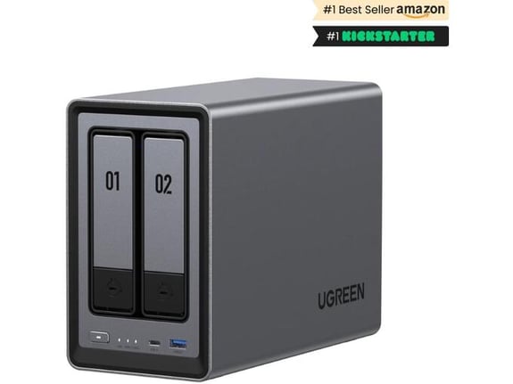 UGREEN NAS DXP2800 za 2+2 diska, Intel N100, 8GB DDR5, 2.5Gbe mreža, 25369